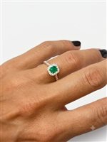Anello Donna in Oro bianco 23235